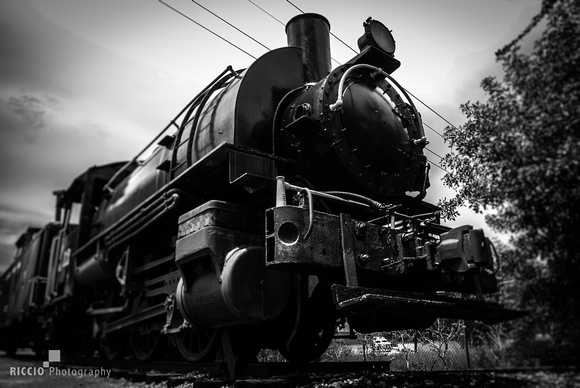 Locomotive in Boca Raton, Florida. Photographed by Maurizio Riccio